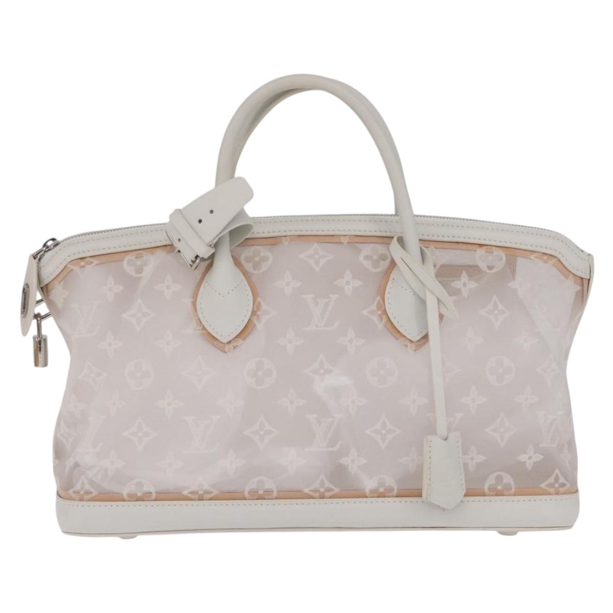LOUIS VUITTON Monogram Transparency Lockit Eastwest Bag M40701 LV Auth 210921SAM