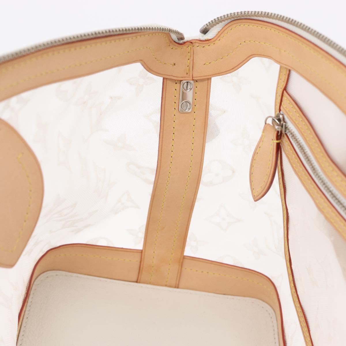 LOUIS VUITTON Monogram Transparency Lockit Eastwest Bag M40701 LV Auth 210921SAM