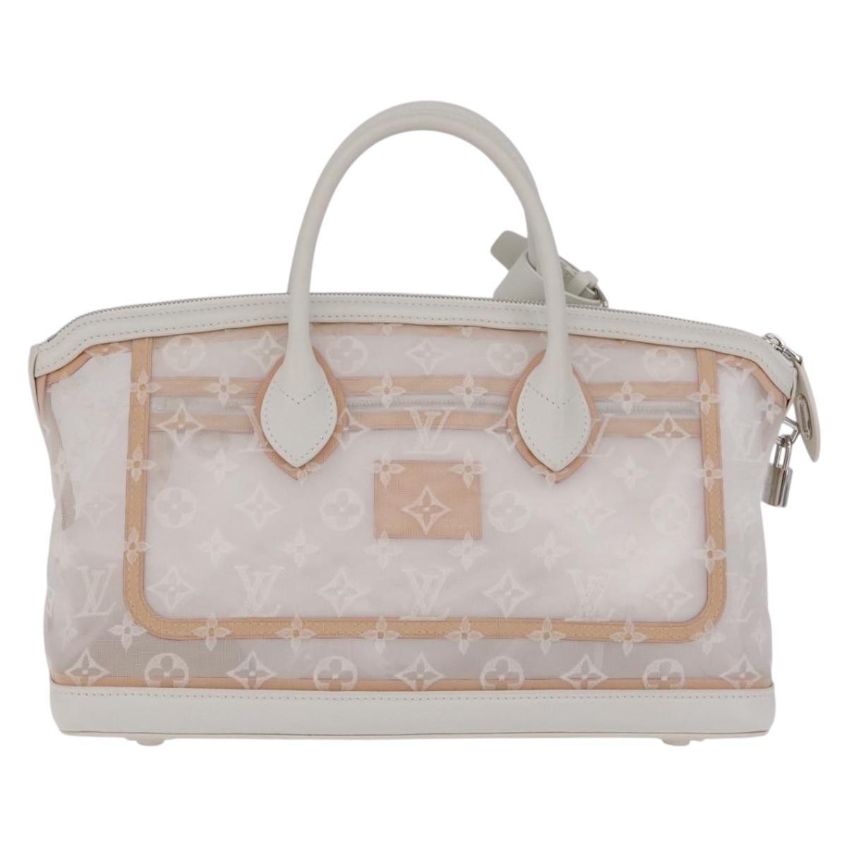LOUIS VUITTON Monogram Transparency Lockit Eastwest Bag M40701 LV Auth 210921SAM