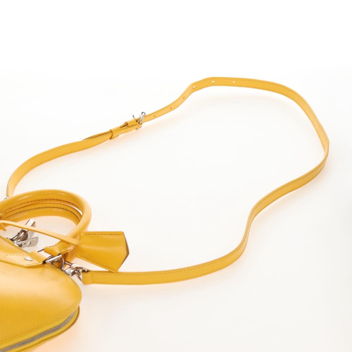 LOUIS VUITTON Epi Alma PM Hand Bag Mimosa M40951 LV Auth 210926V