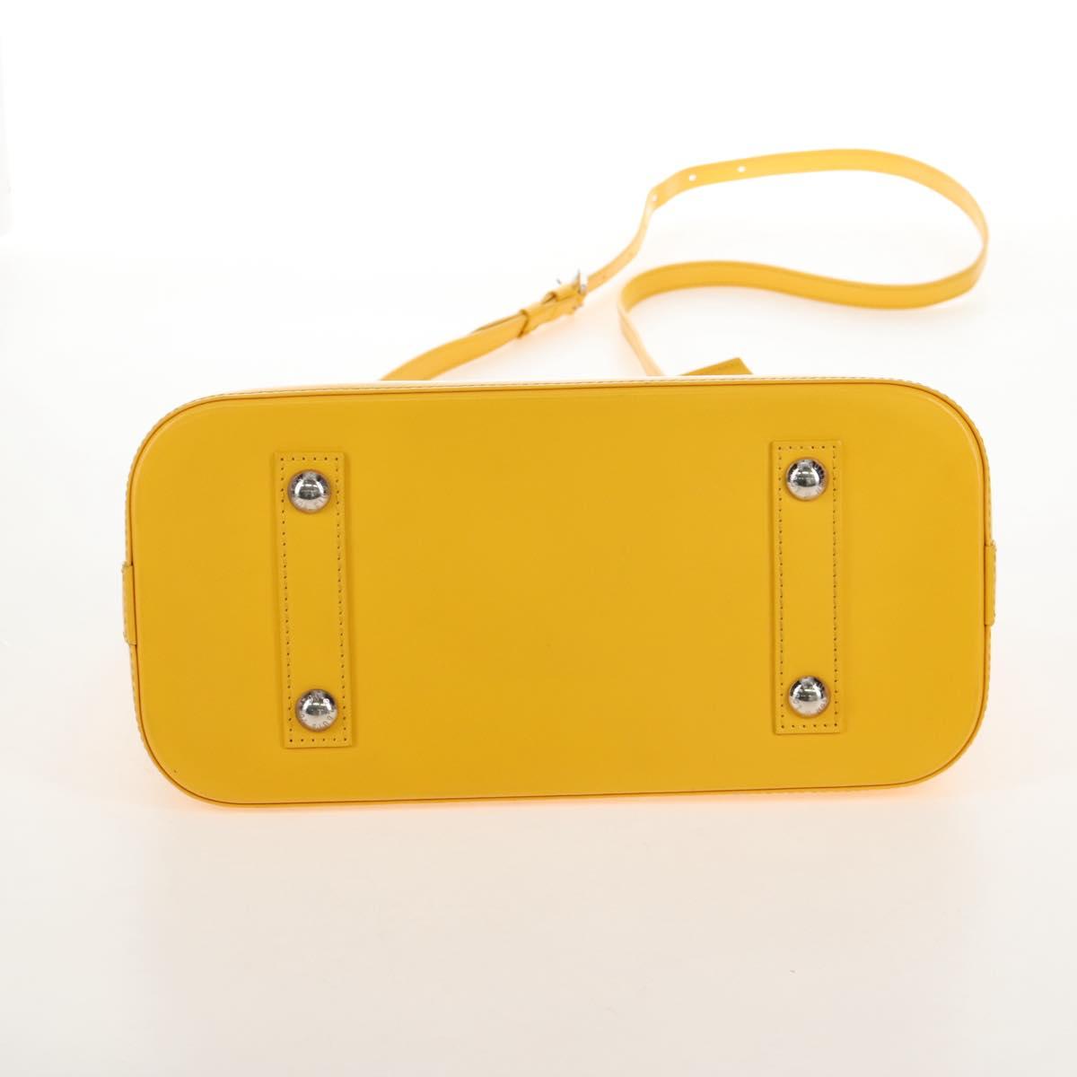LOUIS VUITTON Epi Alma PM Hand Bag Mimosa M40951 LV Auth 210926V