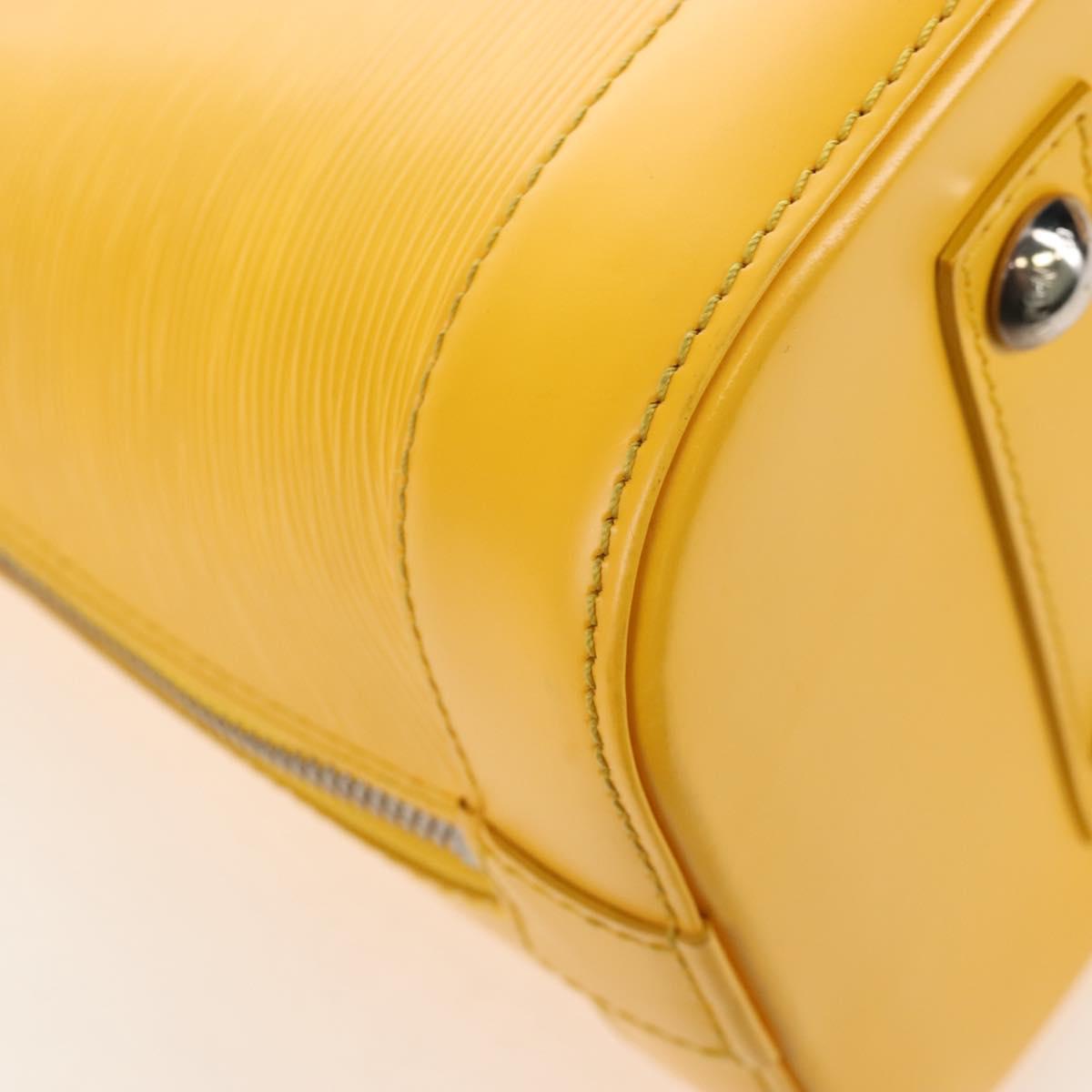 LOUIS VUITTON Epi Alma PM Hand Bag Mimosa M40951 LV Auth 210926V