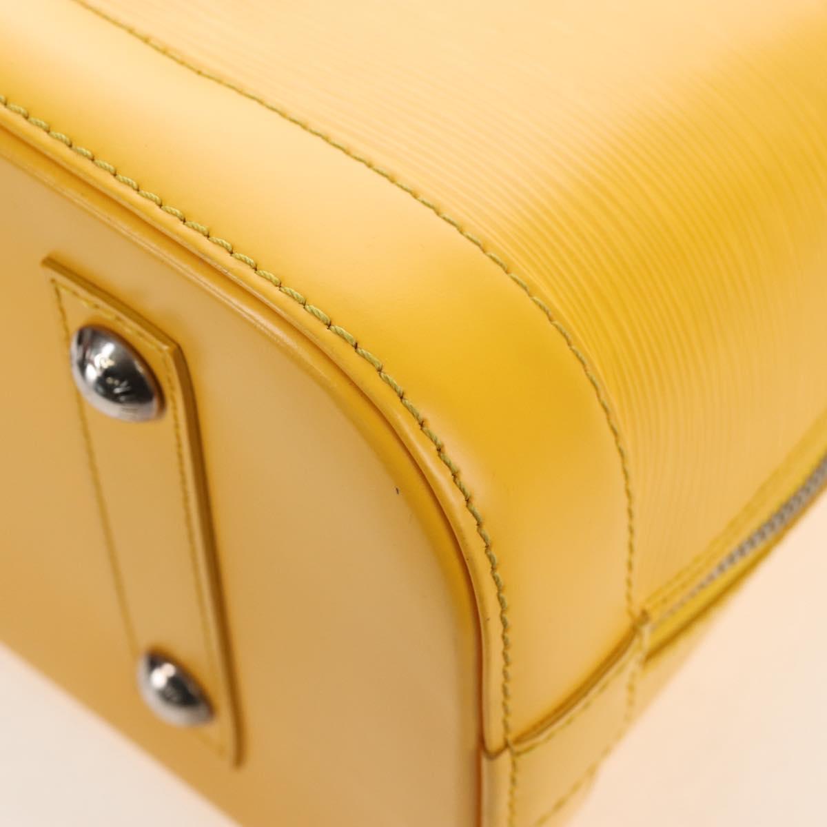 LOUIS VUITTON Epi Alma PM Hand Bag Mimosa M40951 LV Auth 210926V