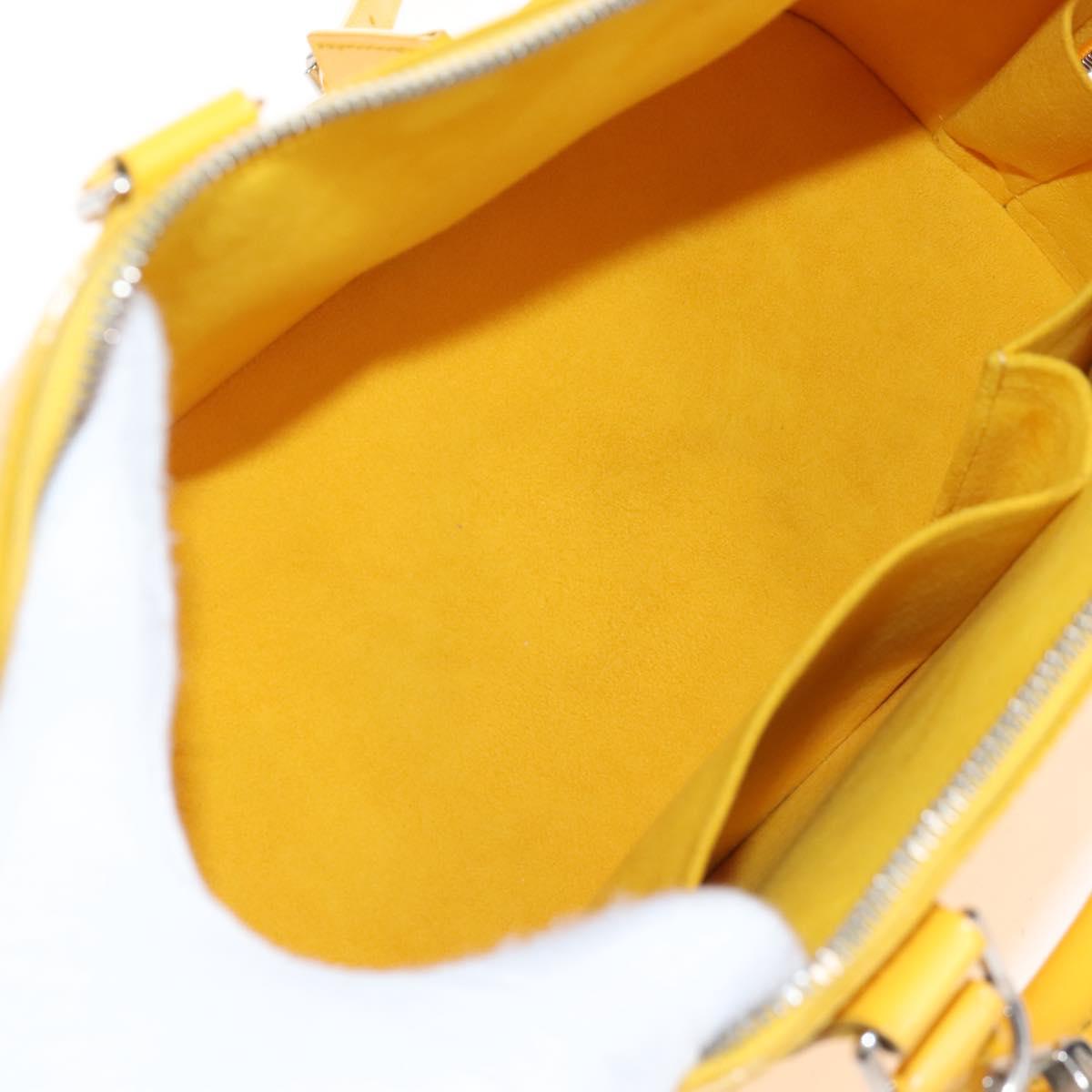 LOUIS VUITTON Epi Alma PM Hand Bag Mimosa M40951 LV Auth 210926V