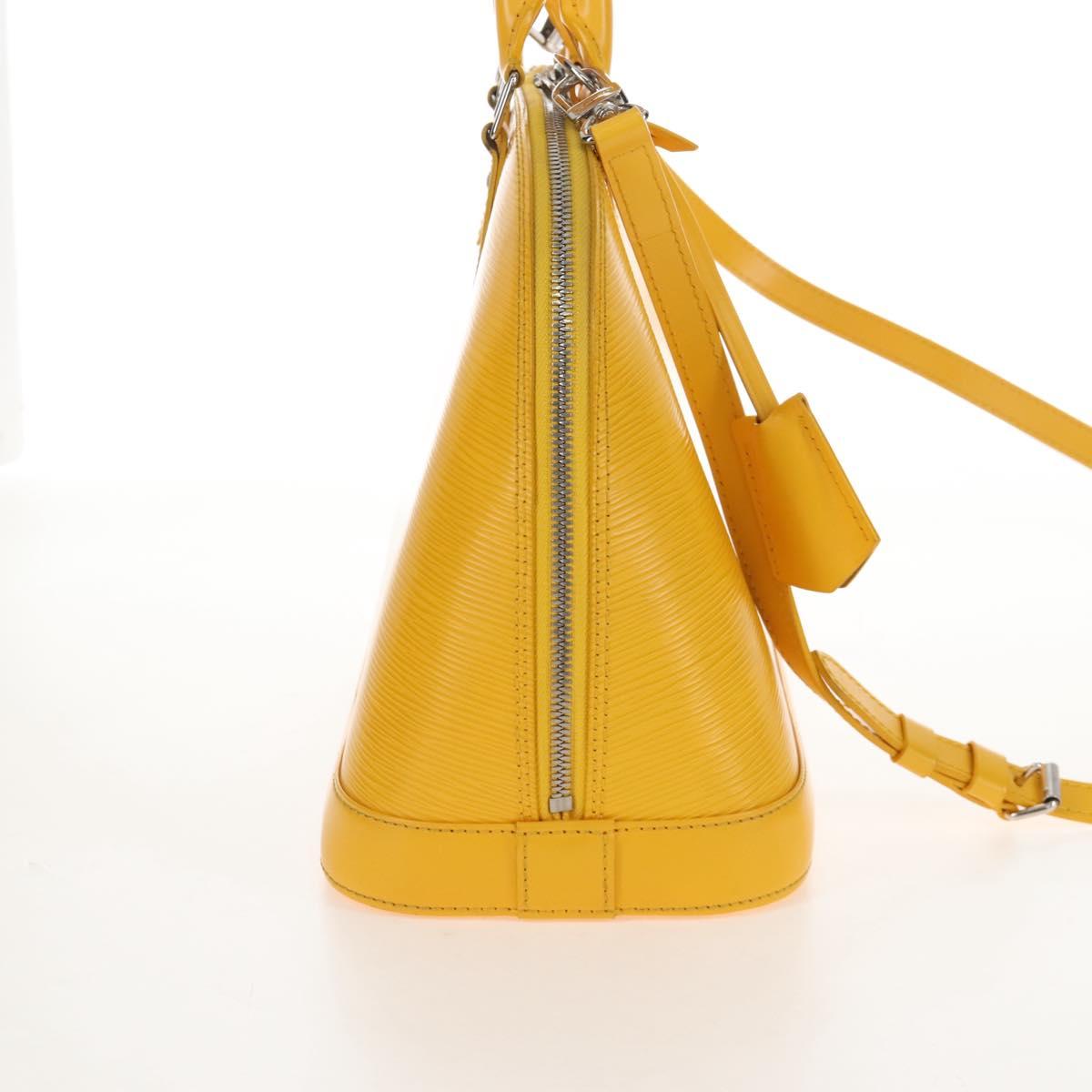 LOUIS VUITTON Epi Alma PM Hand Bag Mimosa M40951 LV Auth 210926V