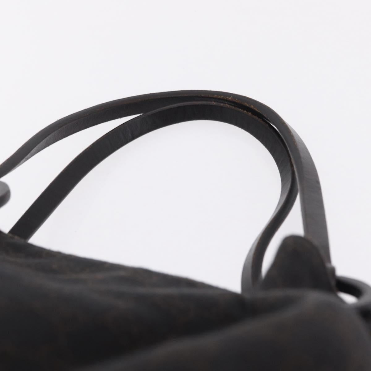 GUCCI GG Canvas Tote Bag Black 101920 Auth 210940A
