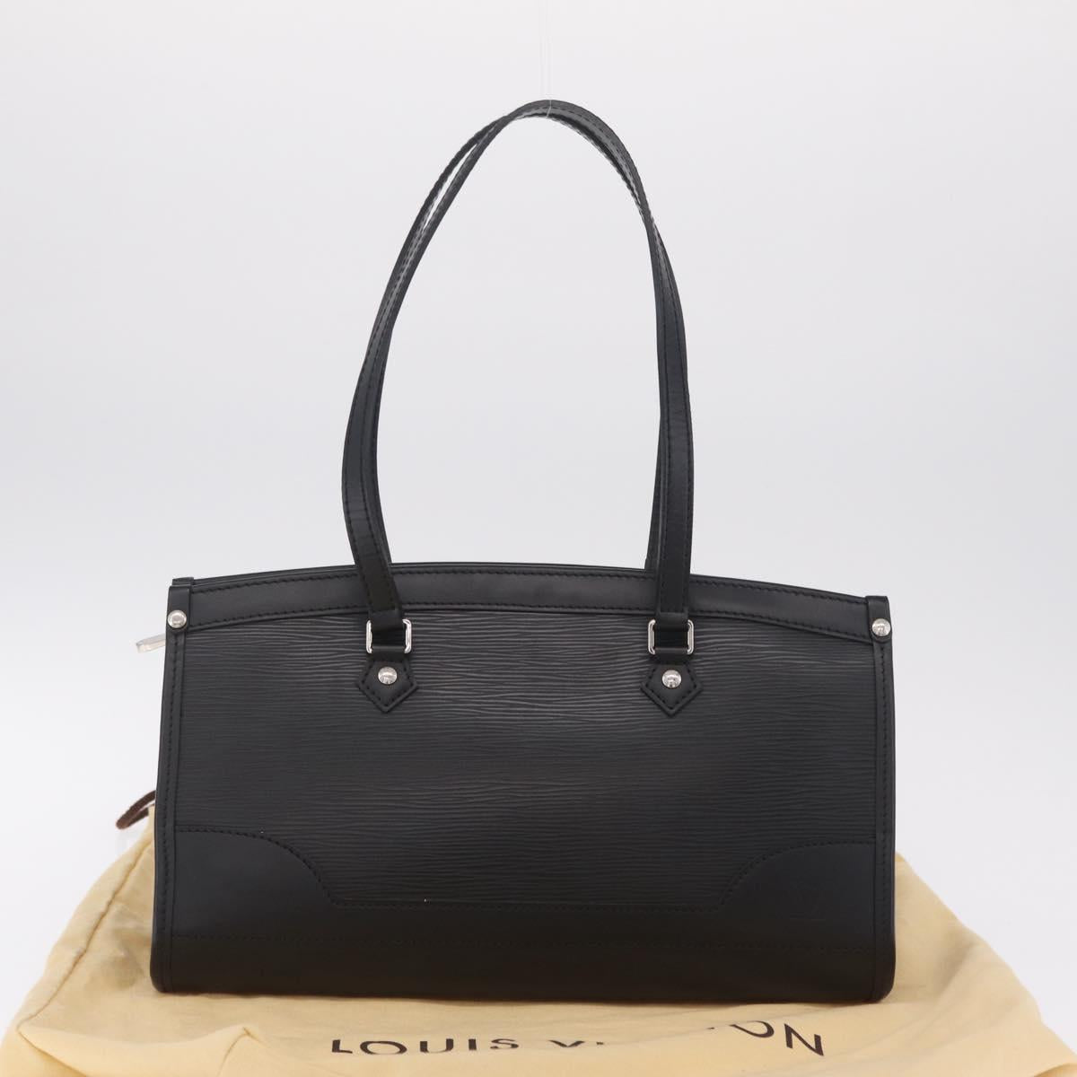 LOUIS VUITTON Epi Madeleine PM Hand Bag Black M59332 LV Auth 210954V