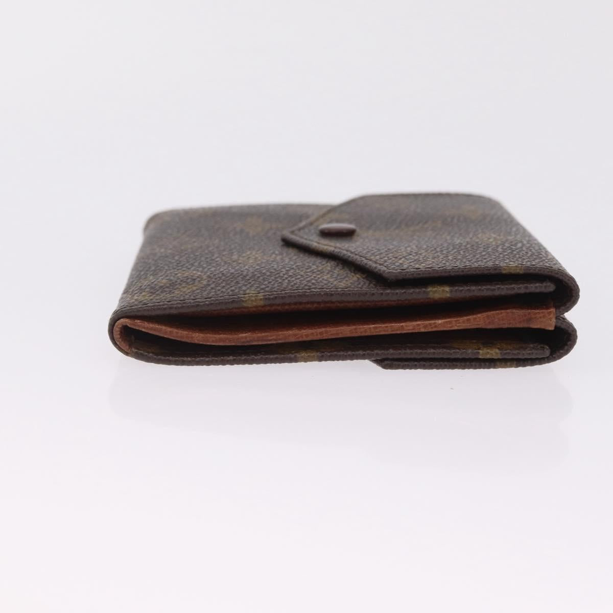 LOUIS VUITTON Monogram Porte Monnaie Bier Cartes Crdit Wallet M61660 Auth 210962