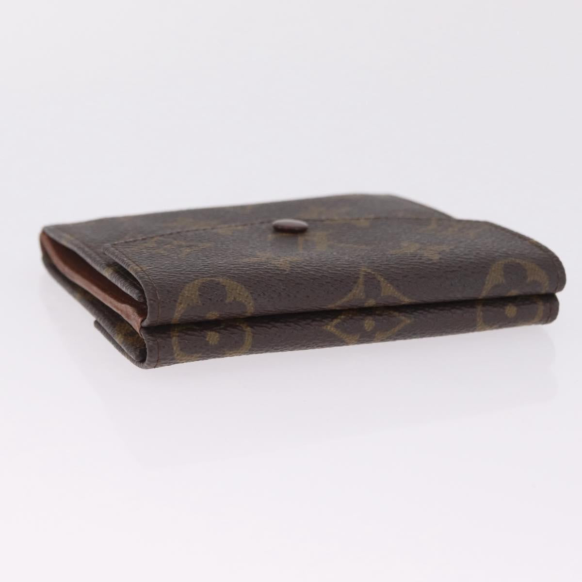 LOUIS VUITTON Monogram Porte Monnaie Bier Cartes Crdit Wallet M61660 Auth 210962