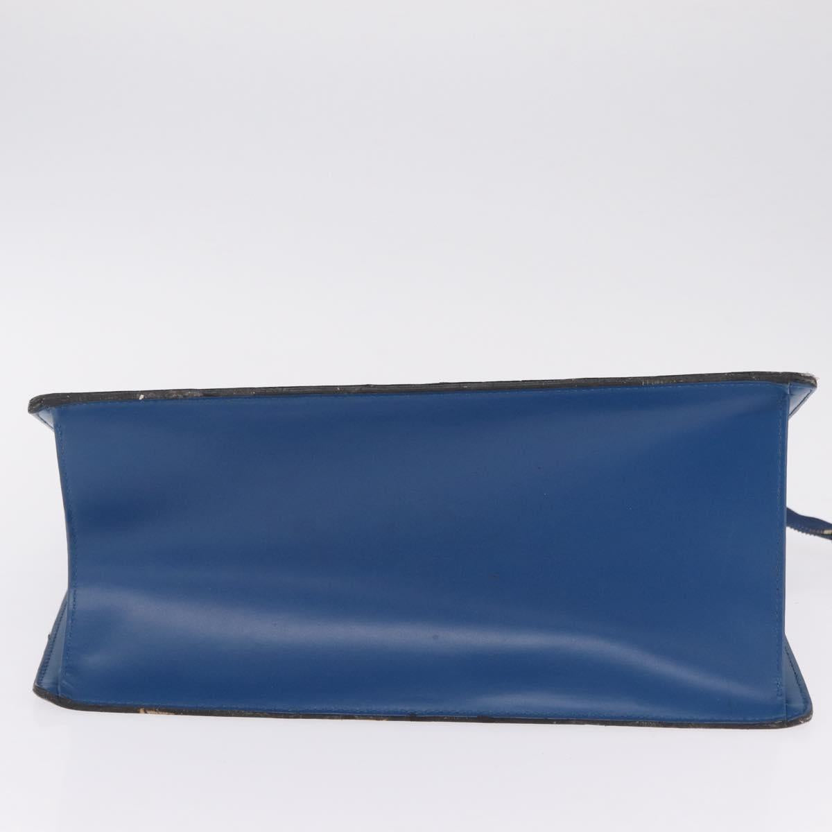 LOUIS VUITTON Epi Riviera Hand Bag Blue M48185 LV Auth 211009