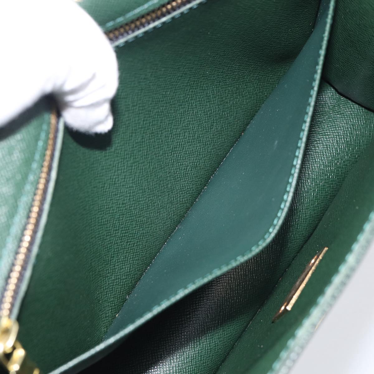 LOUIS VUITTON Taiga Selenga Clutch Bag Epicea M30784 LV Auth 211018A
