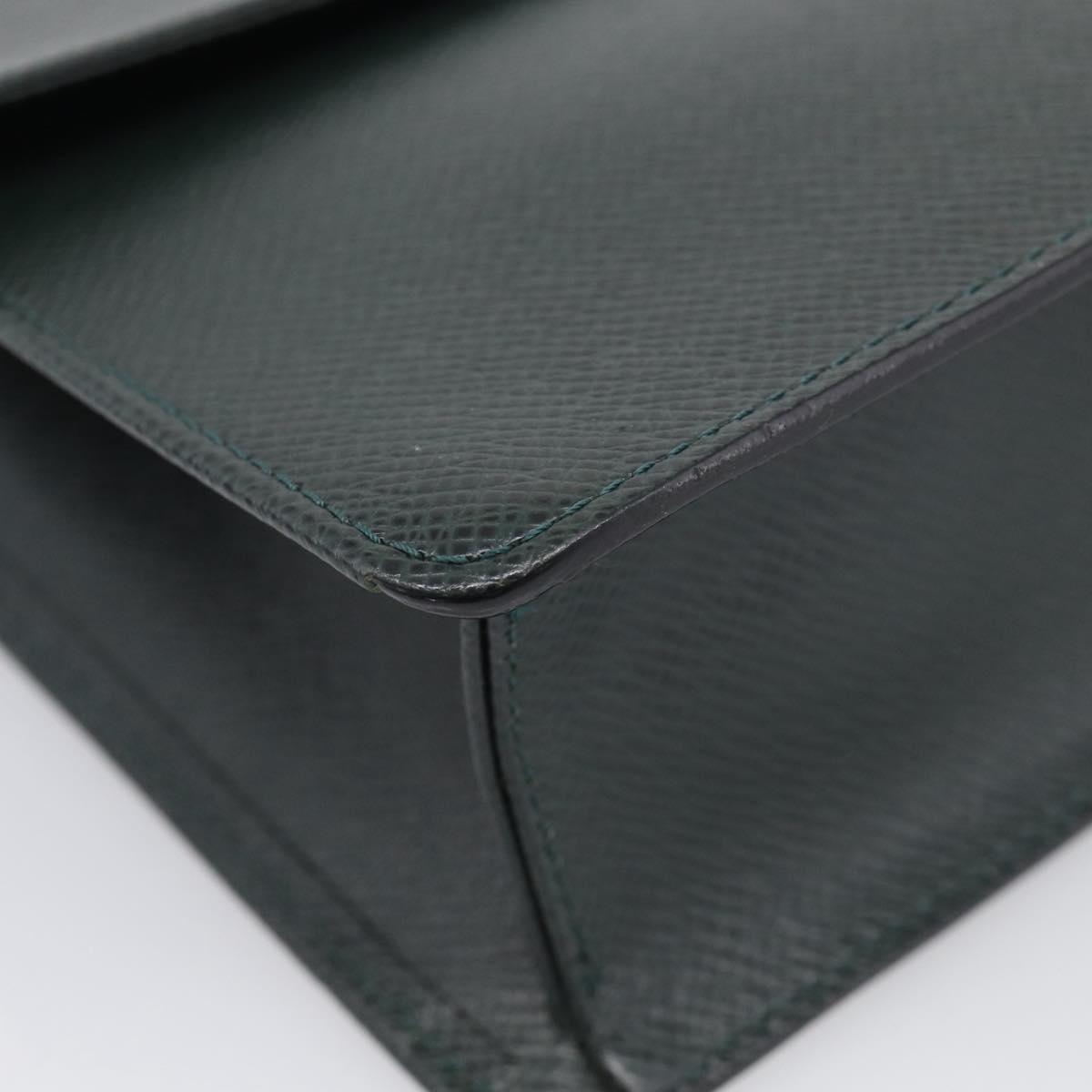LOUIS VUITTON Taiga Selenga Clutch Bag Epicea M30784 LV Auth 211018A