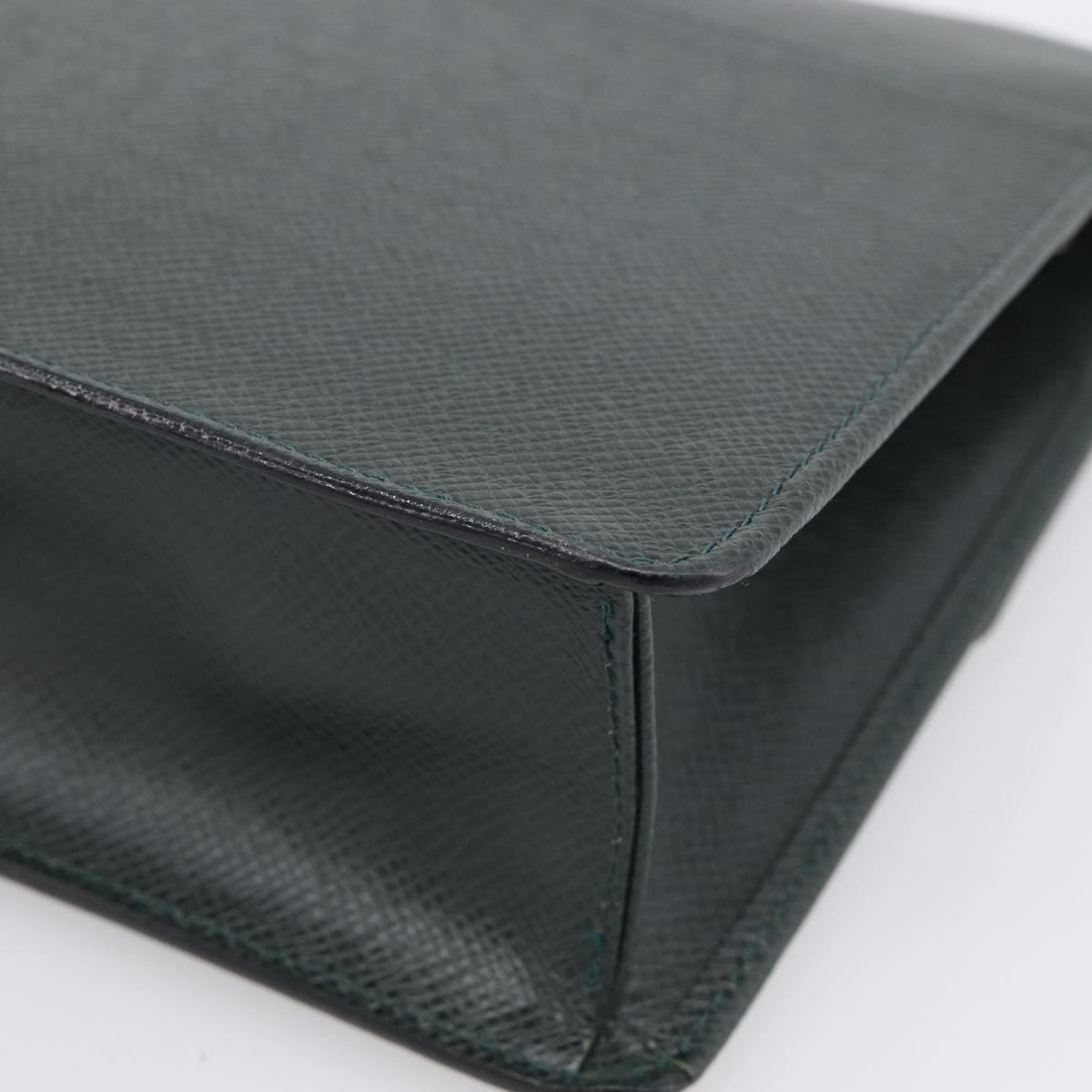 LOUIS VUITTON Taiga Selenga Clutch Bag Epicea M30784 LV Auth 211018A
