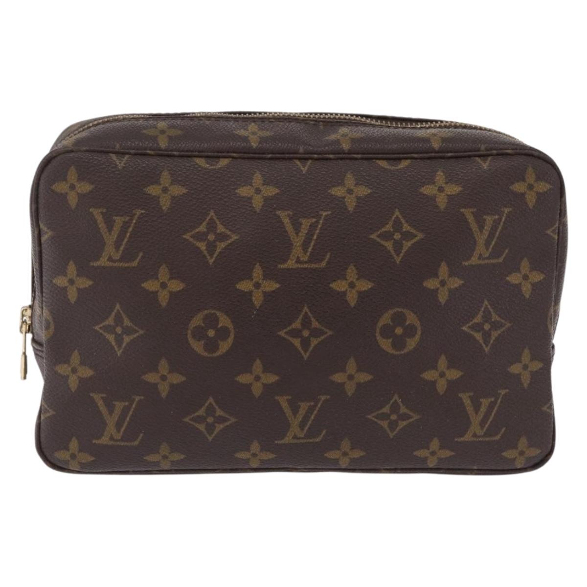 LOUIS VUITTON Monogram Trousse Toilette 23 Clutch Bag M47524 LV Auth 211043A