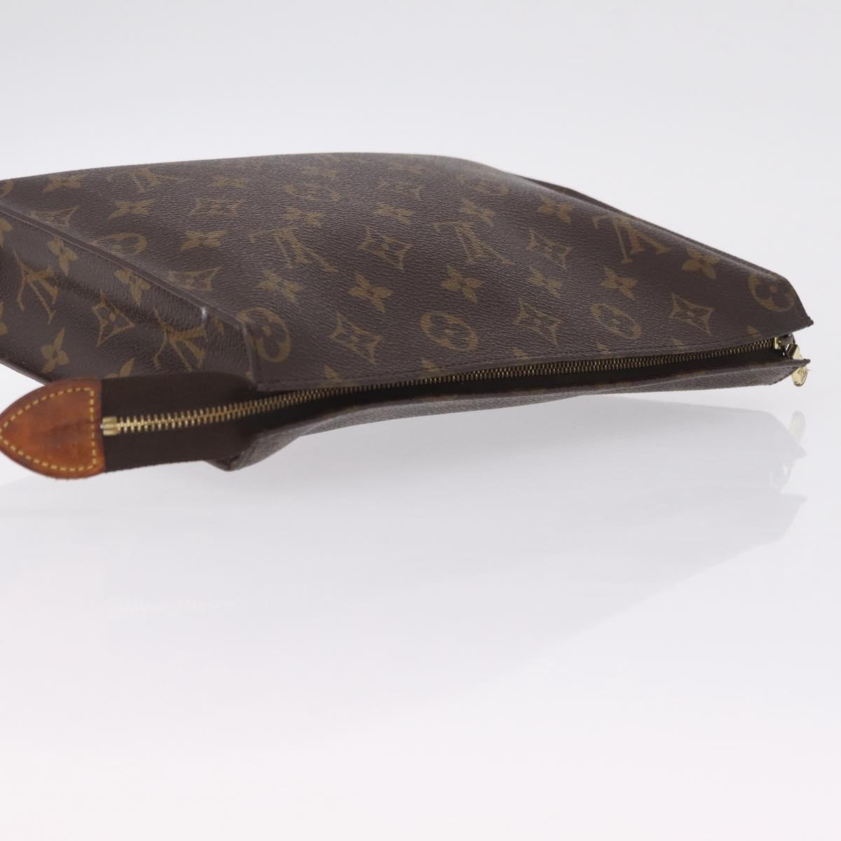 LOUIS VUITTON Monogram Poche Toilette 26 Pouch M47542 LV Auth 211064