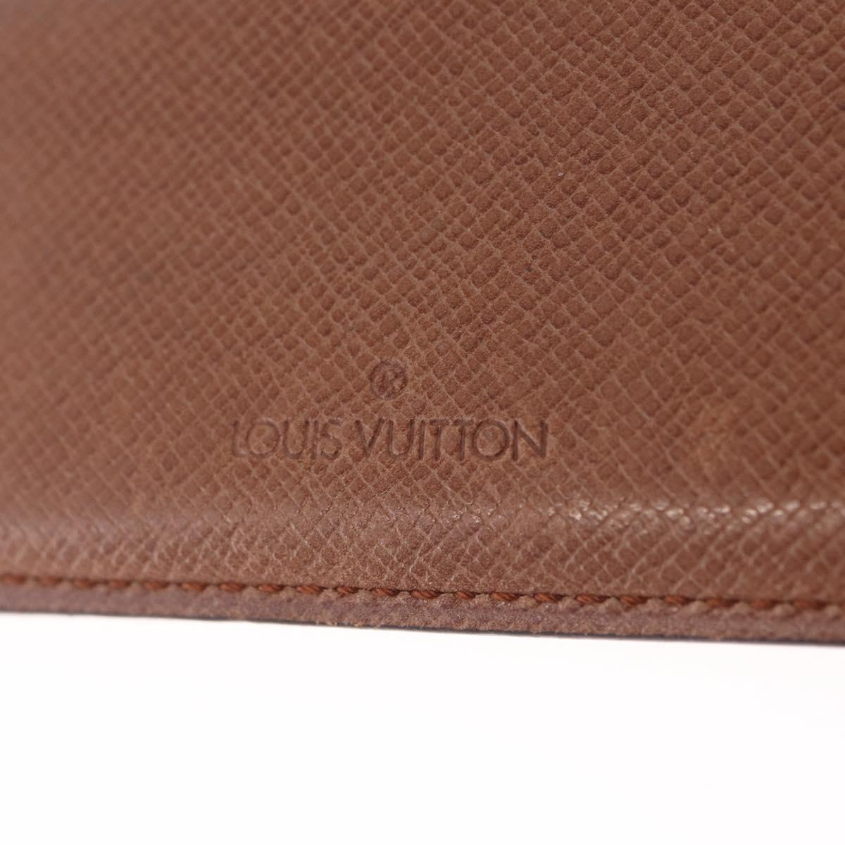 LOUIS VUITTON Monogram Couvel Tulle Passopole Passport Case M60180 Auth 211071