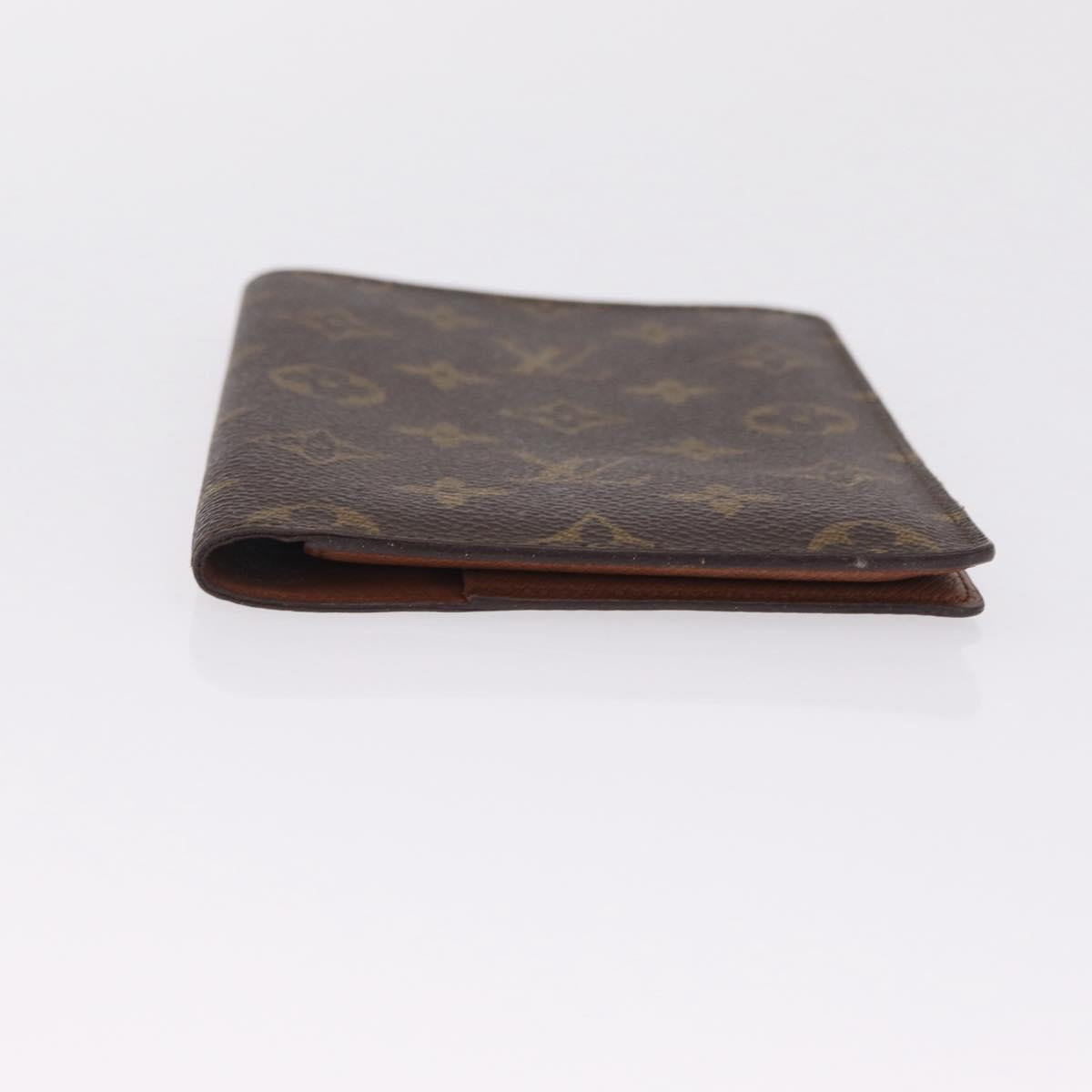 LOUIS VUITTON Monogram Couvel Tulle Passopole Passport Case M60180 Auth 211071