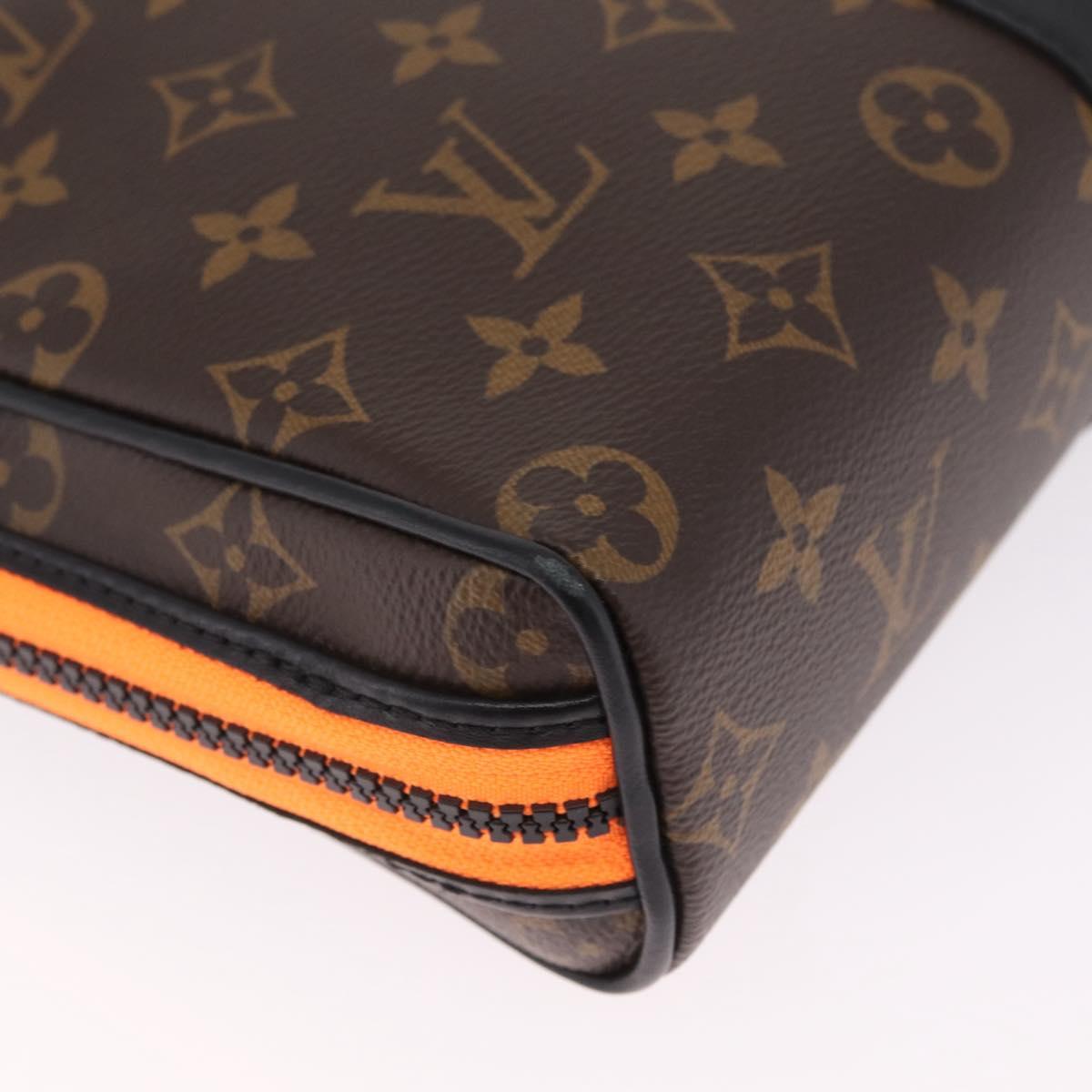 LOUIS VUITTON Monogram LV Friends Keepall Pouch Hand Bag M80130 LV Auth 211125M
