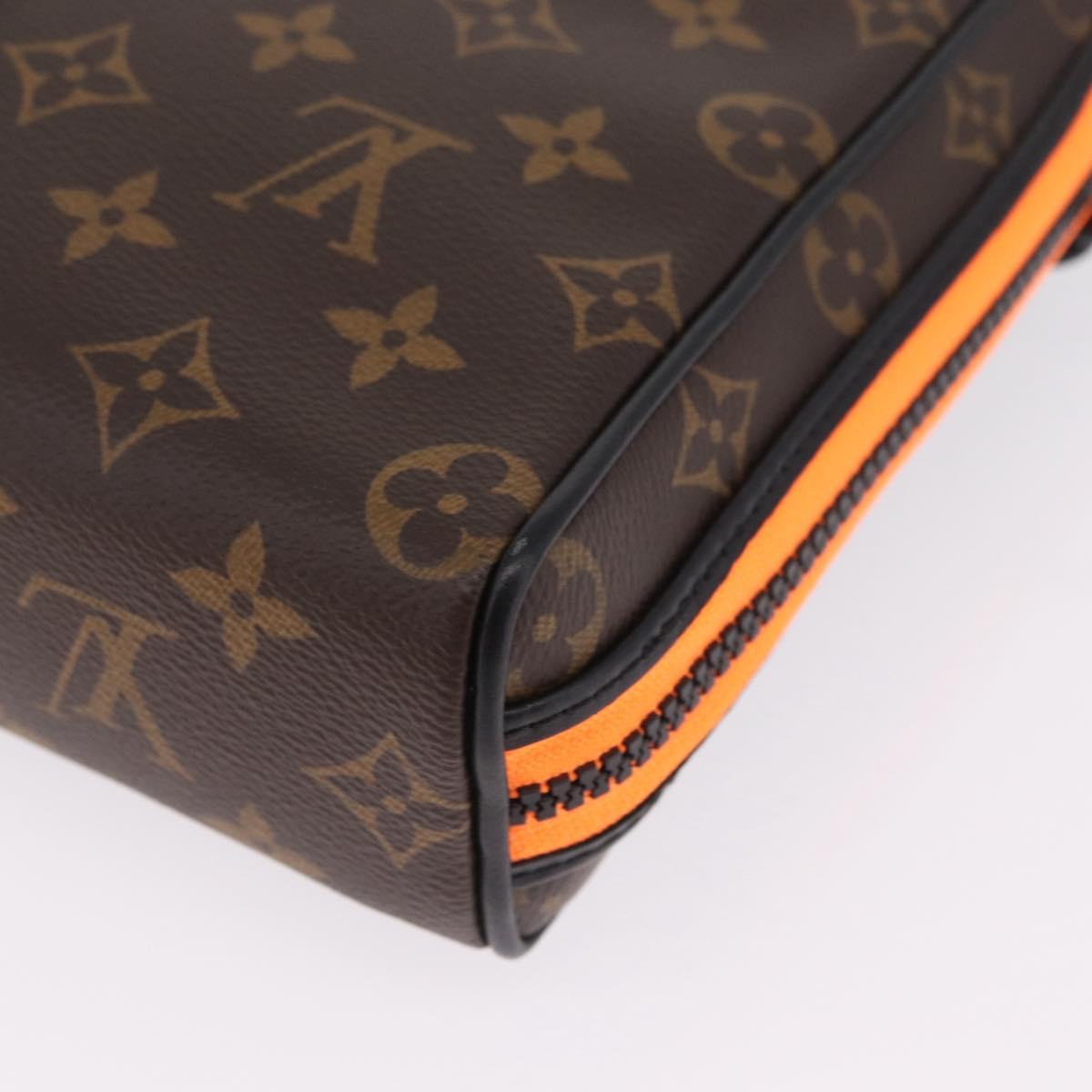 LOUIS VUITTON Monogram LV Friends Keepall Pouch Hand Bag M80130 LV Auth 211125M
