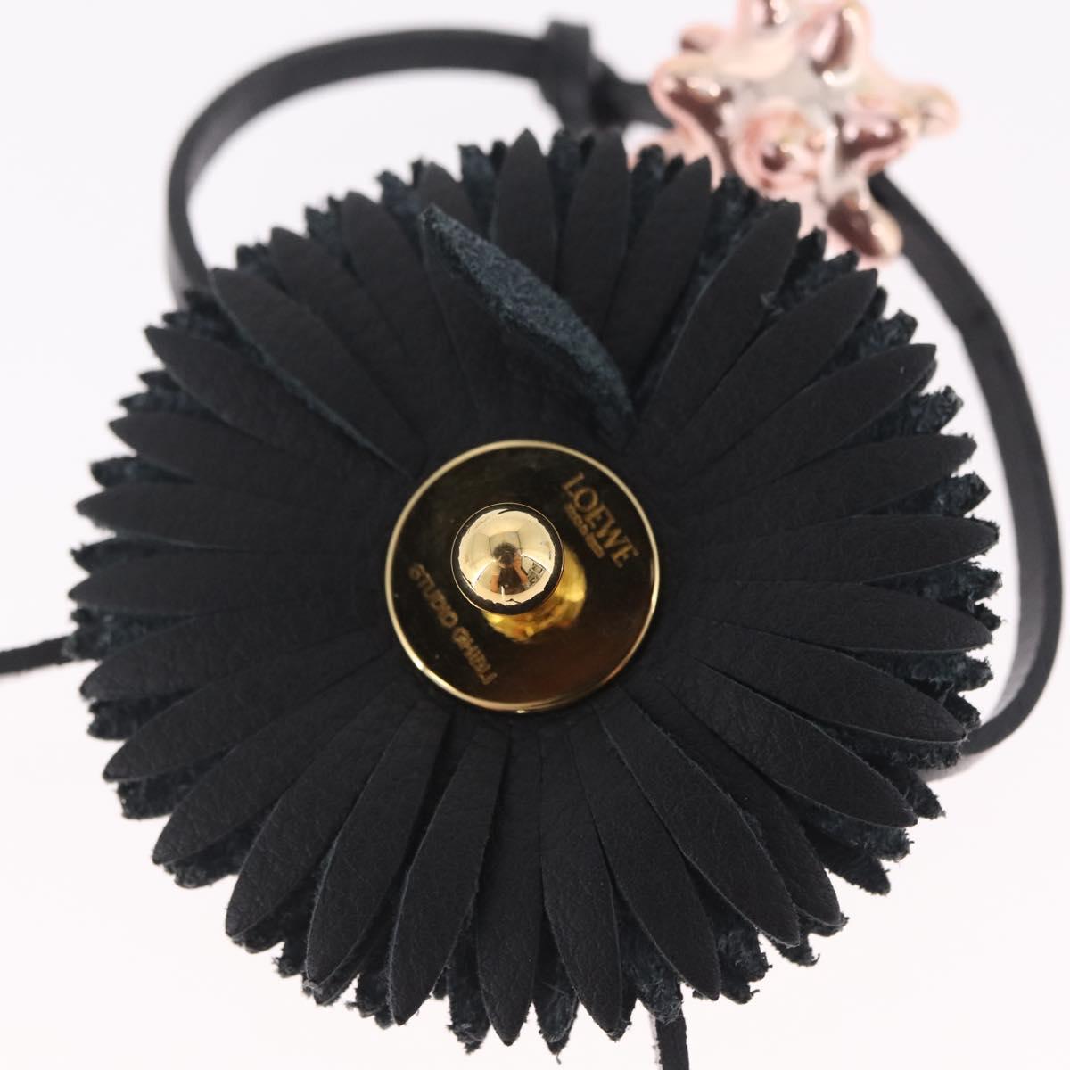 LOEWE Suswatari LOEWE × Studio Ghibli Bag Charm Leather Gray Auth 211128SM