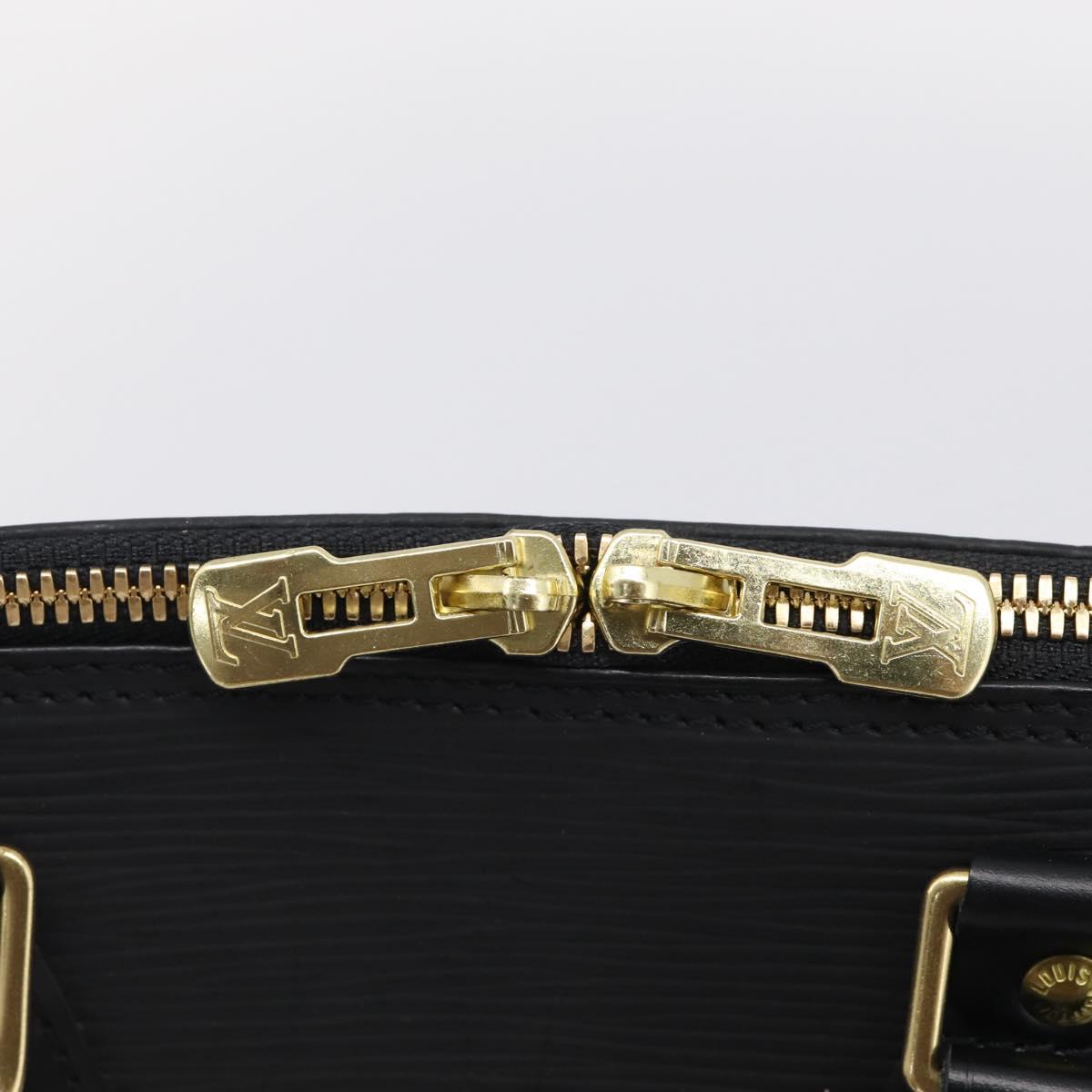 LOUIS VUITTON Epi Alma Hand Bag Noir Black M52142 LV Auth 211166V