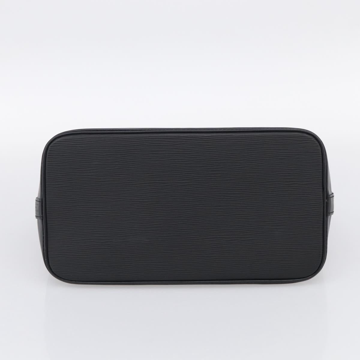 LOUIS VUITTON Epi Alma Hand Bag Noir Black M52142 LV Auth 211166V