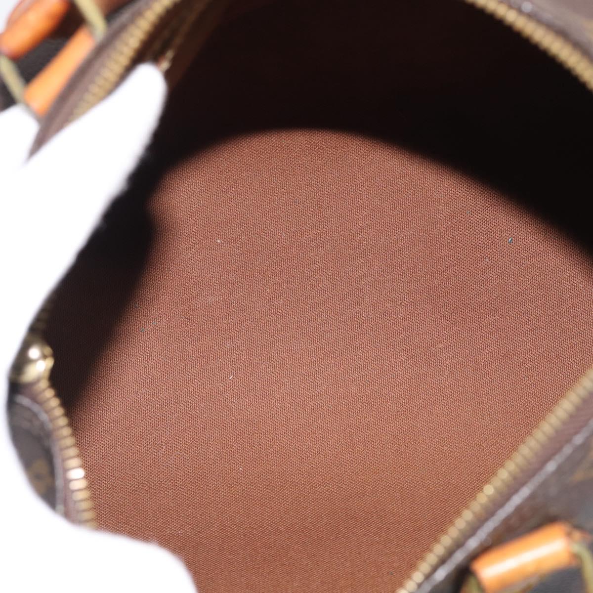 LOUIS VUITTON Monogram Speedy 25 Hand Bag M41528 LV Auth 211184