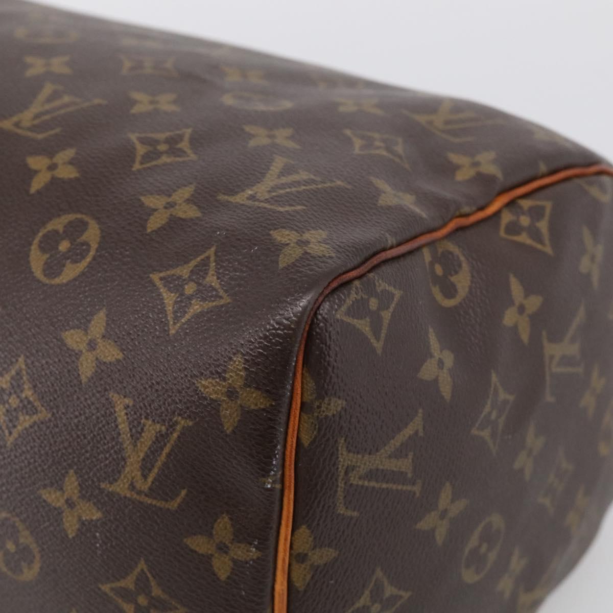 LOUIS VUITTON Monogram Speedy 30 Hand Bag M41526 LV Auth 211188