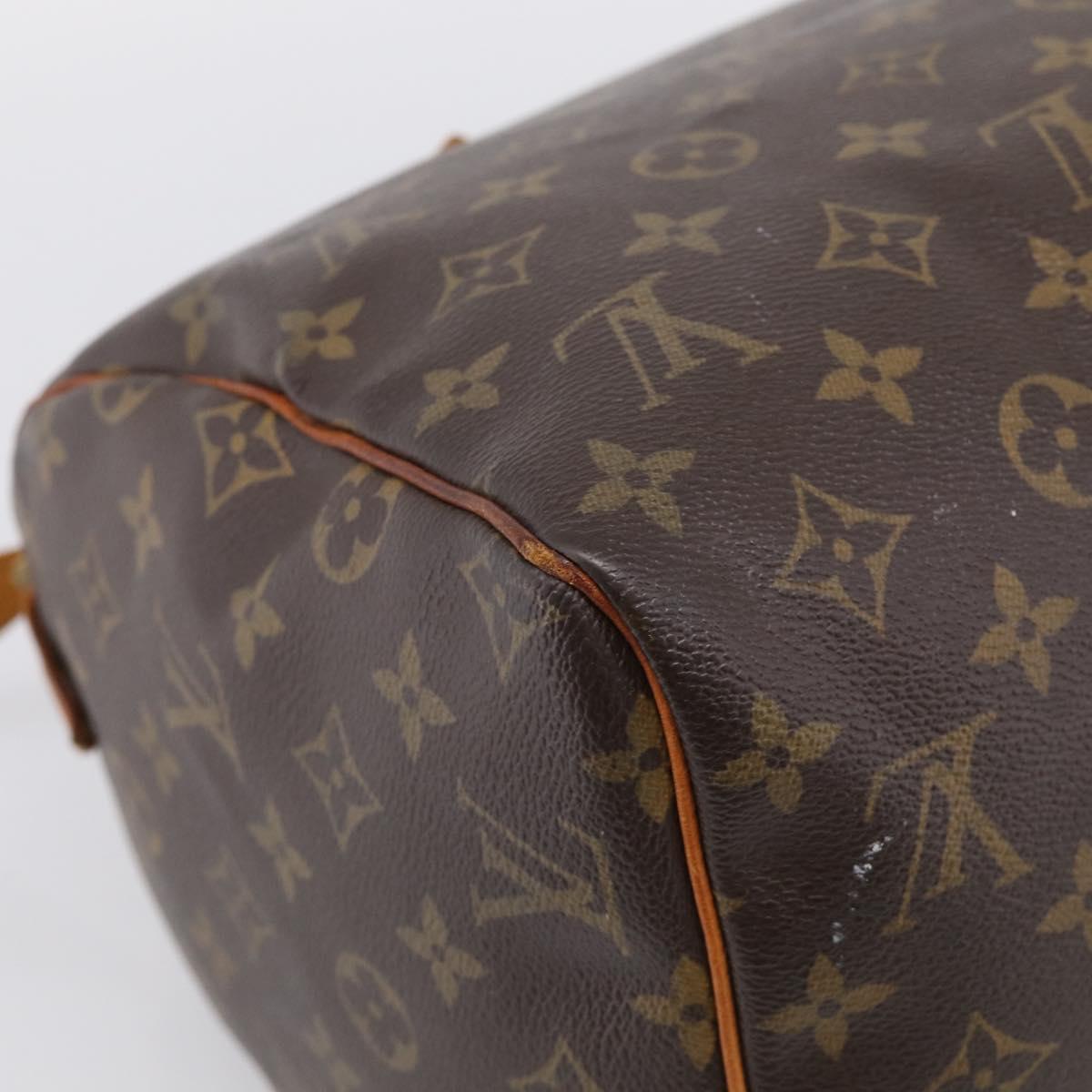 LOUIS VUITTON Monogram Speedy 30 Hand Bag M41526 LV Auth 211188