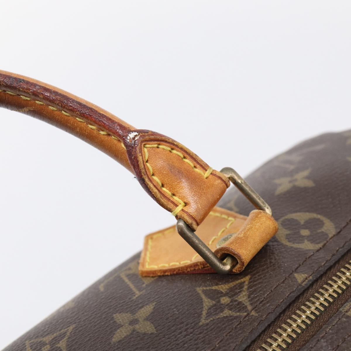LOUIS VUITTON Monogram Speedy 30 Hand Bag M41526 LV Auth 211188