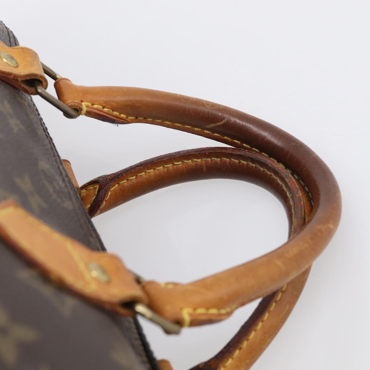 LOUIS VUITTON Monogram Speedy 30 Hand Bag M41526 LV Auth 211188