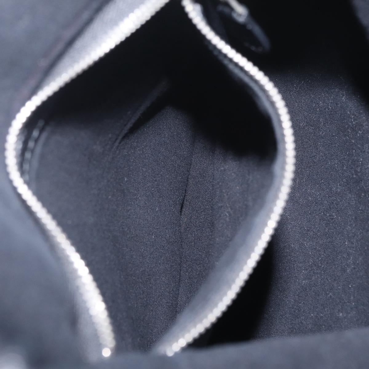 Balenciaga Graffiti Bazaar Drawstring Bag Leather Black 581779 Auth 211220V