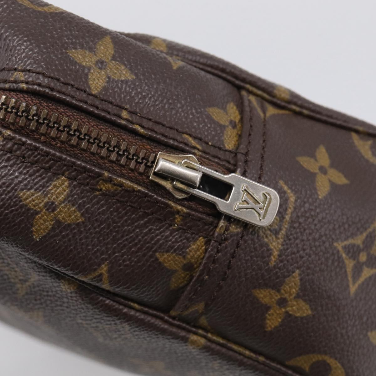 LOUIS VUITTON Monogram Trousse Toilette 28 Clutch Bag M47522 LV Auth 211224