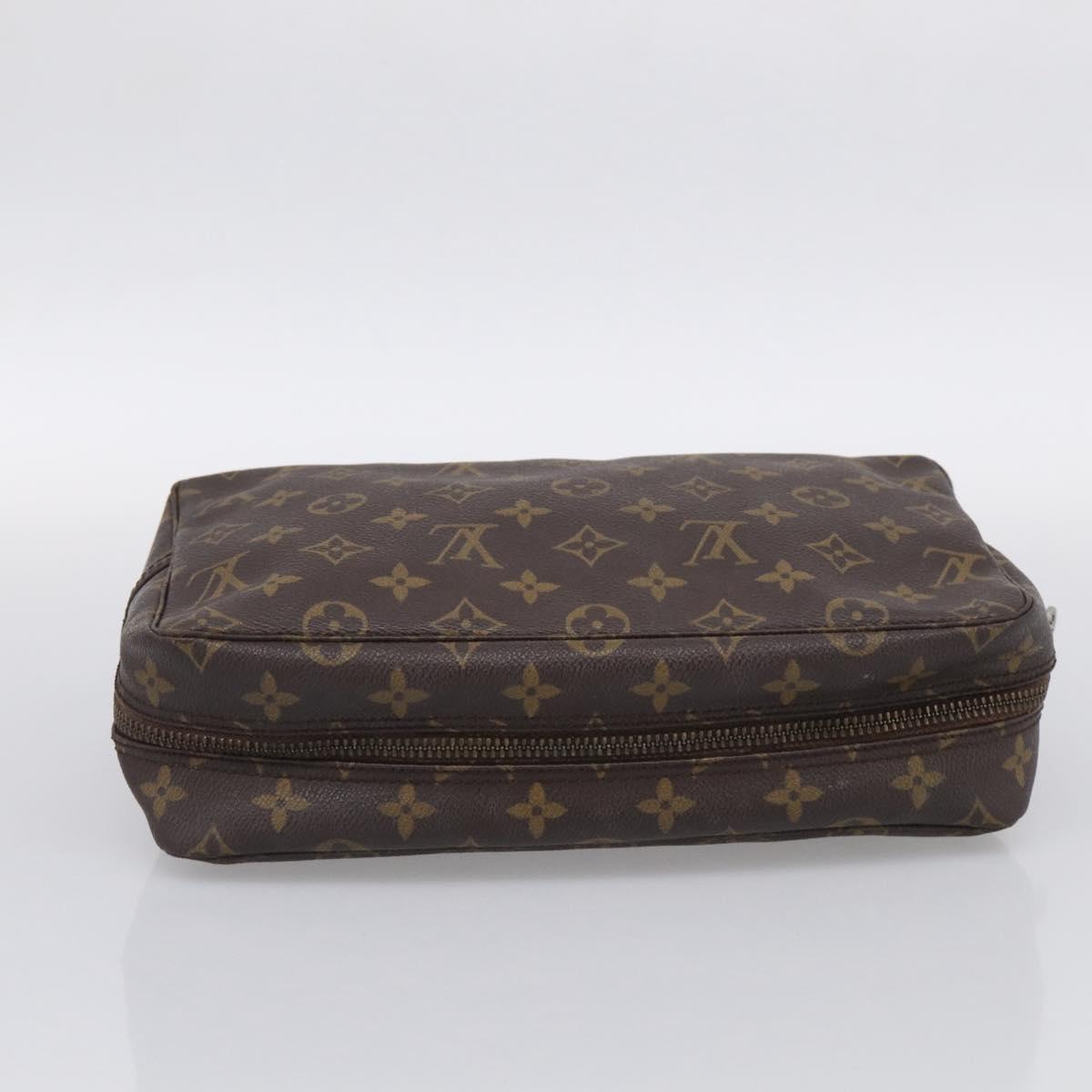 LOUIS VUITTON Monogram Trousse Toilette 28 Clutch Bag M47522 LV Auth 211224