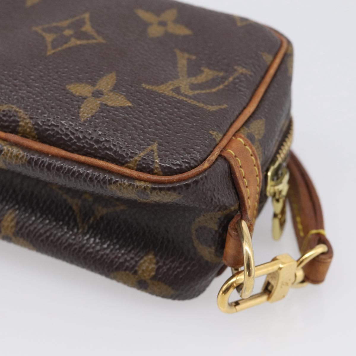 LOUIS VUITTON Monogram Trousse Wapity Pouch M58030 LV Auth 211237