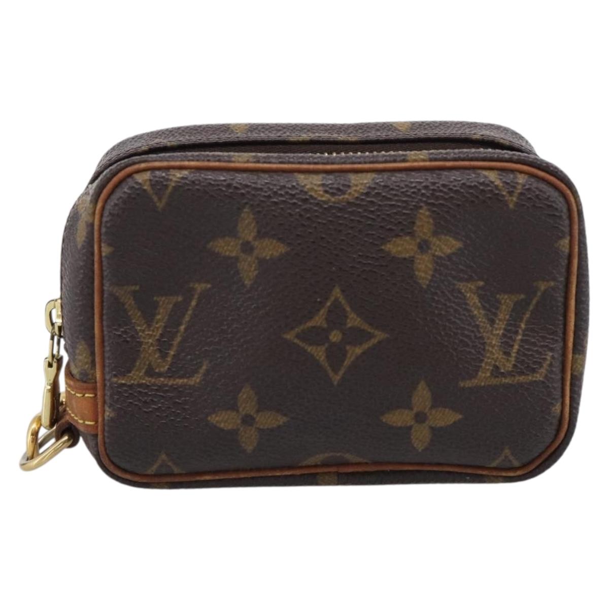 LOUIS VUITTON Monogram Trousse Wapity Pouch M58030 LV Auth 211237