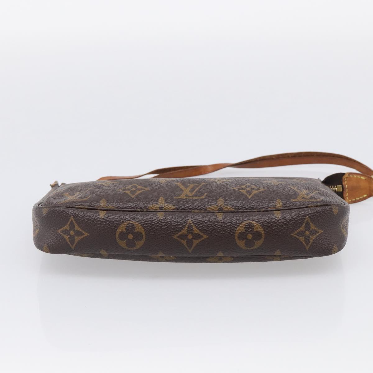 LOUIS VUITTON Monogram Pochette Accessoires Pouch M51980 LV Auth 211238