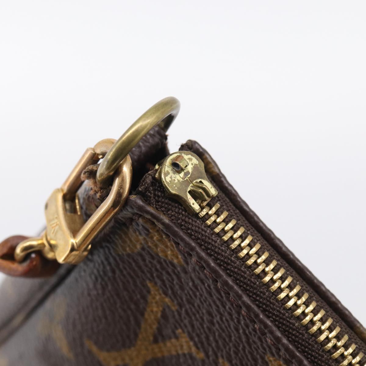LOUIS VUITTON Monogram Pochette Accessoires Pouch M51980 LV Auth 211238