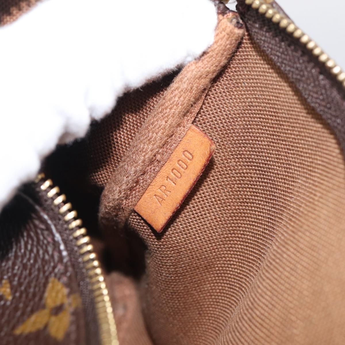LOUIS VUITTON Monogram Pochette Accessoires Pouch M51980 LV Auth 211238