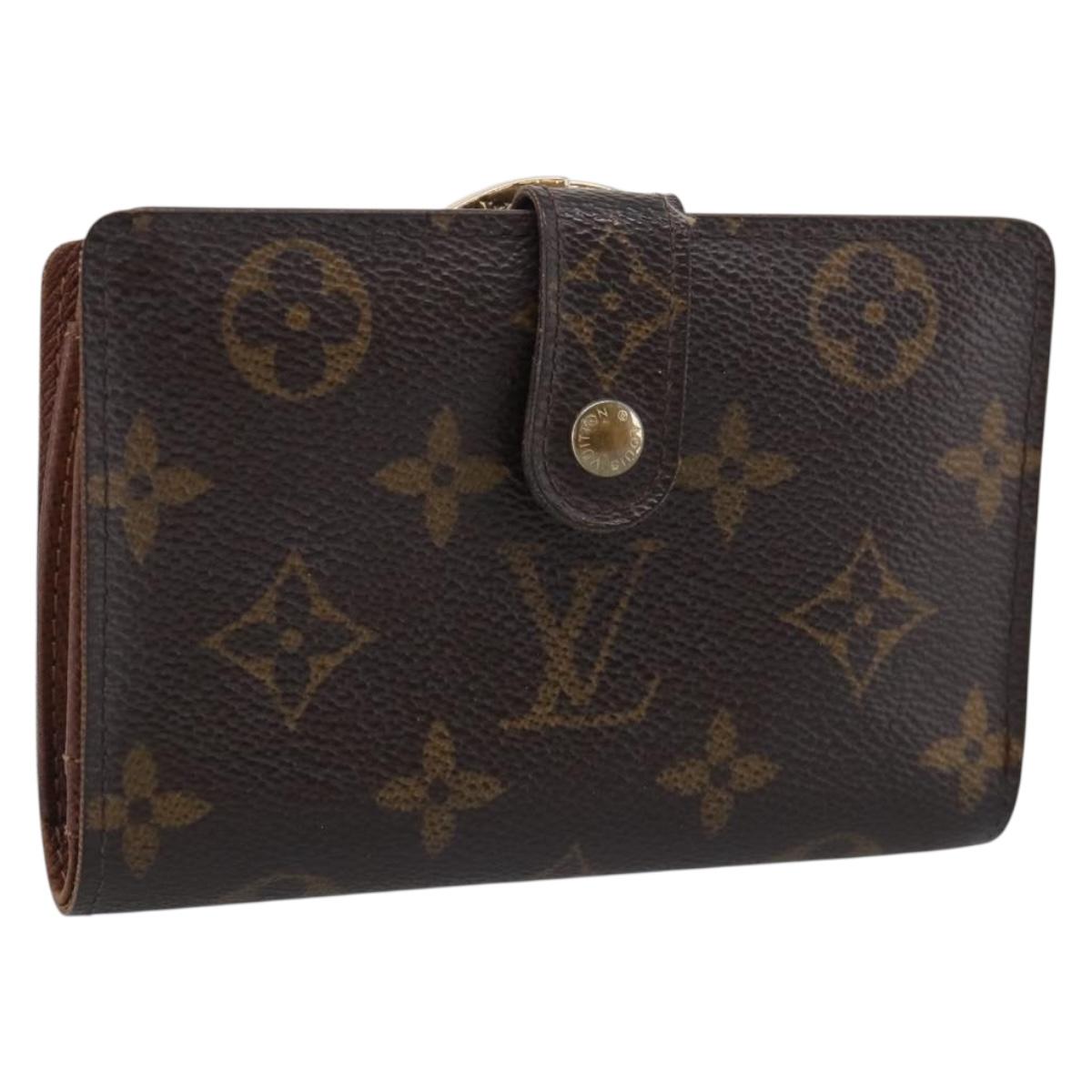 LOUIS VUITTON Monogram Portefeuille Viennois Bifold Wallet M61674 LV Auth 211243