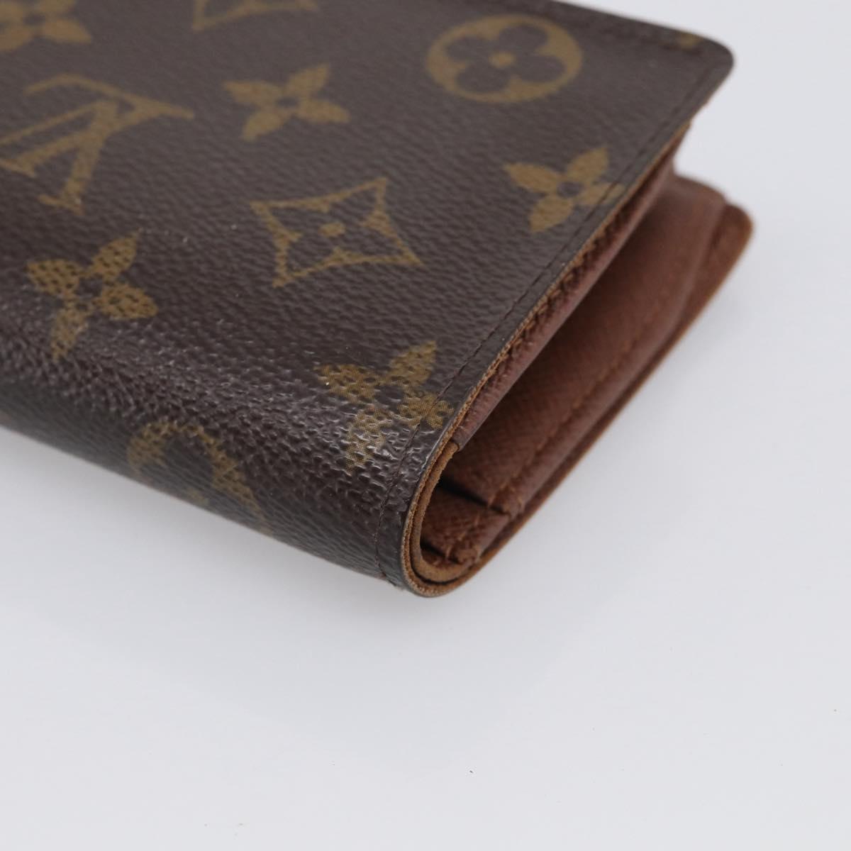 LOUIS VUITTON Monogram Portefeuille Viennois Bifold Wallet M61674 LV Auth 211243