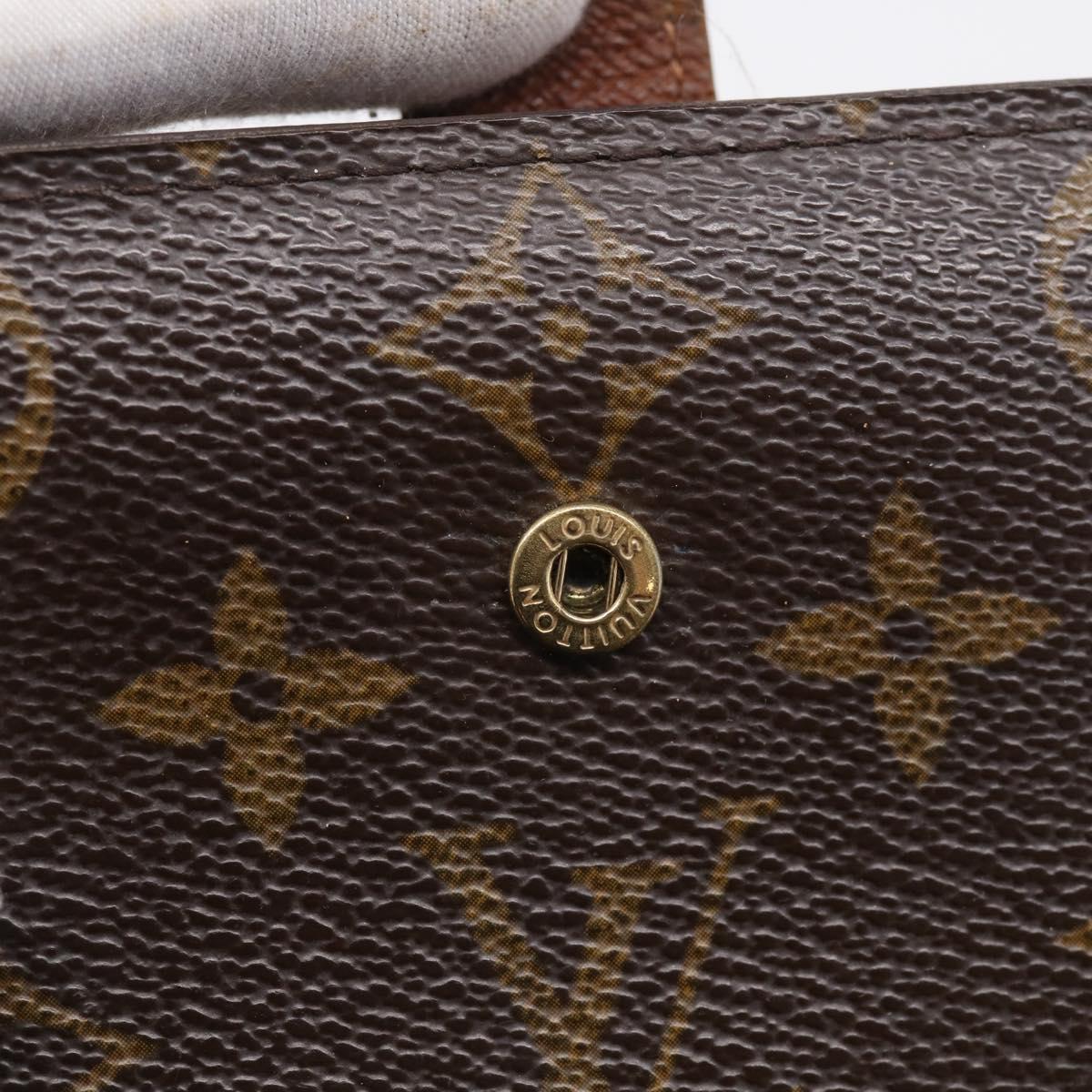 LOUIS VUITTON Monogram Portefeuille Viennois Bifold Wallet M61674 LV Auth 211243