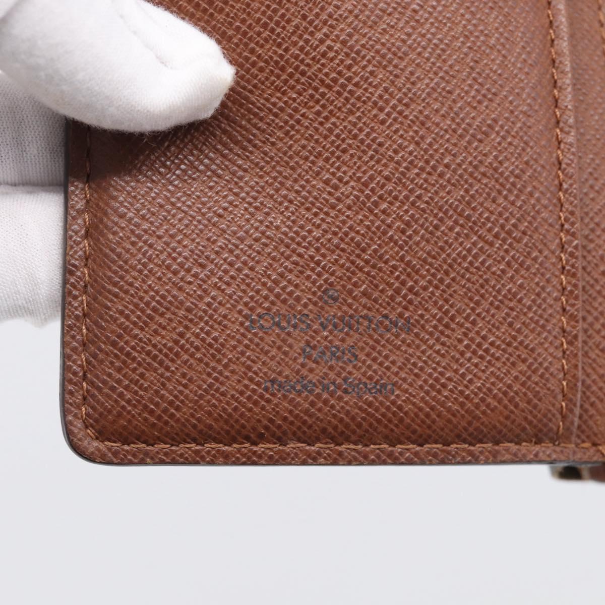 LOUIS VUITTON Monogram Portefeuille Viennois Bifold Wallet M61674 LV Auth 211243