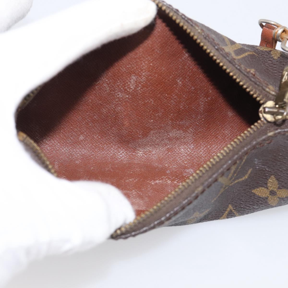 LOUIS VUITTON Monogram Papillon Pouch LV Auth 211247