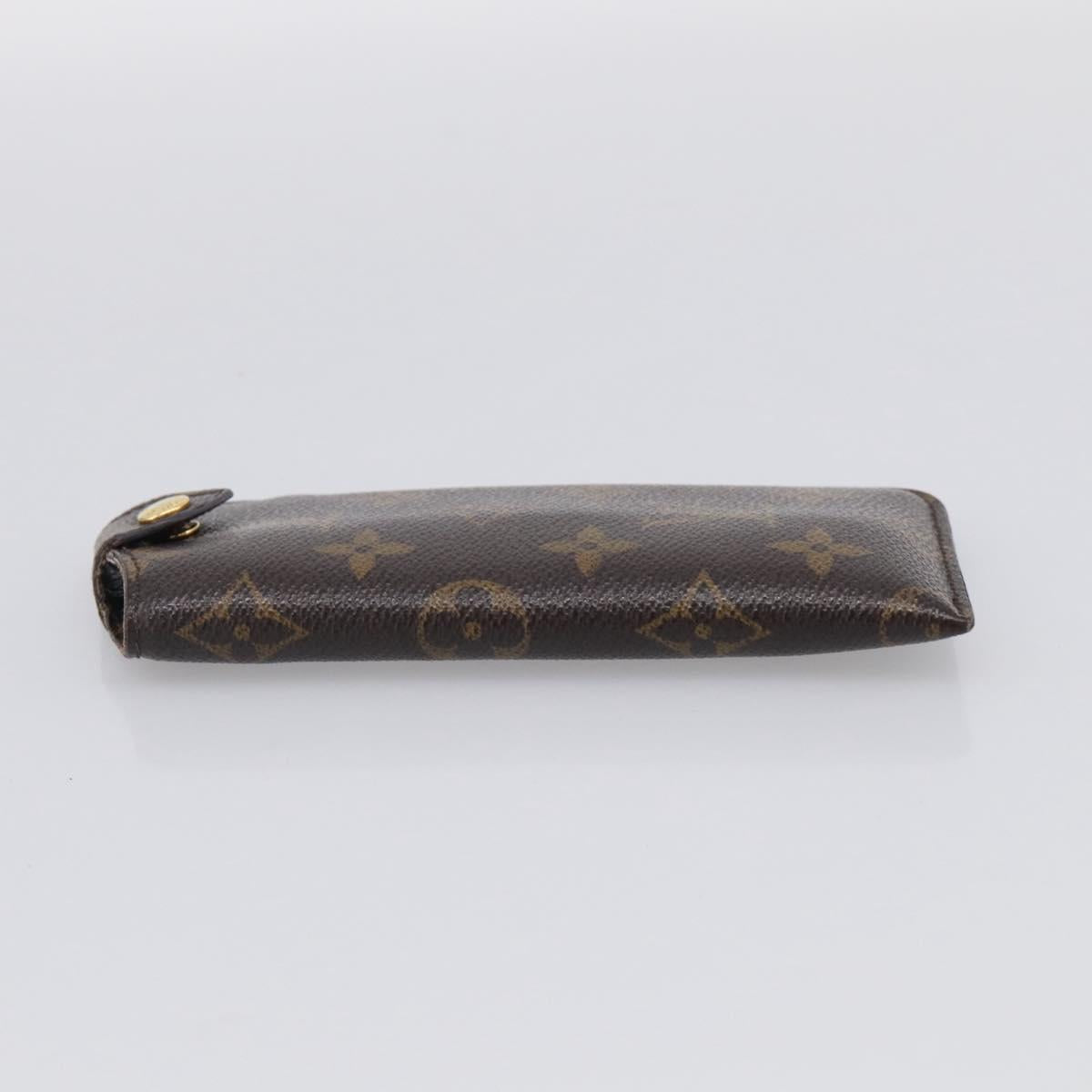 LOUIS VUITTON Monogram Etui A Lunettes PM Glasses Case M66545 LV Auth 211251