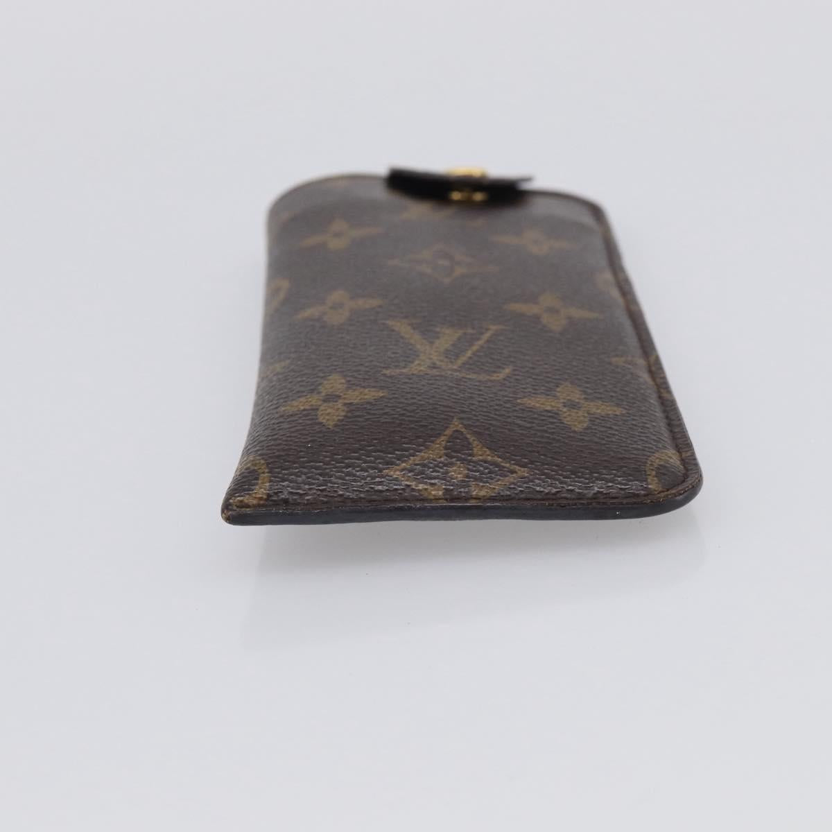 LOUIS VUITTON Monogram Etui A Lunettes PM Glasses Case M66545 LV Auth 211251