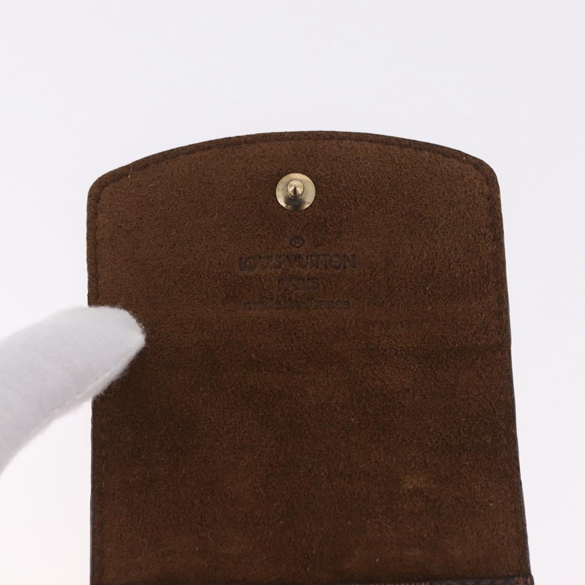 LOUIS VUITTON Bouton de Manchette Cadena Eclet metal M64601 Auth 211263V