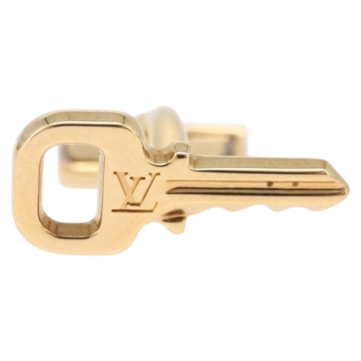 LOUIS VUITTON Bouton de Manchette Cadena Eclet metal M64601 Auth 211263V