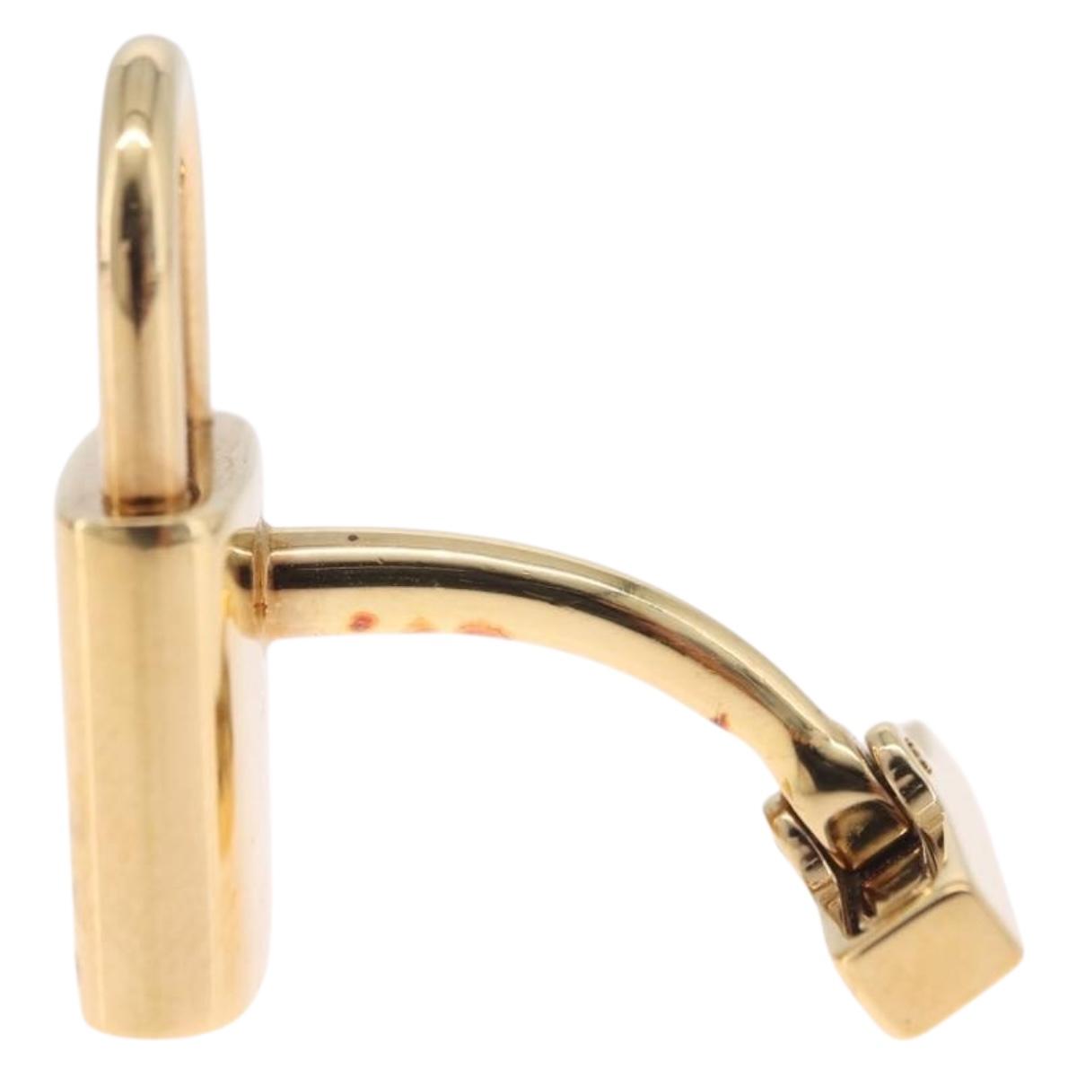 LOUIS VUITTON Bouton de Manchette Cadena Eclet metal M64601 Auth 211263V