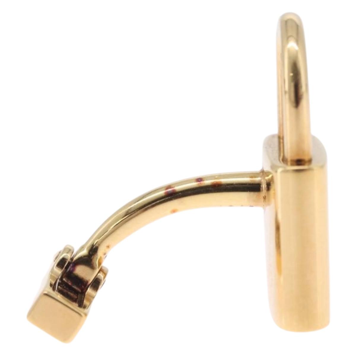 LOUIS VUITTON Bouton de Manchette Cadena Eclet metal M64601 Auth 211263V